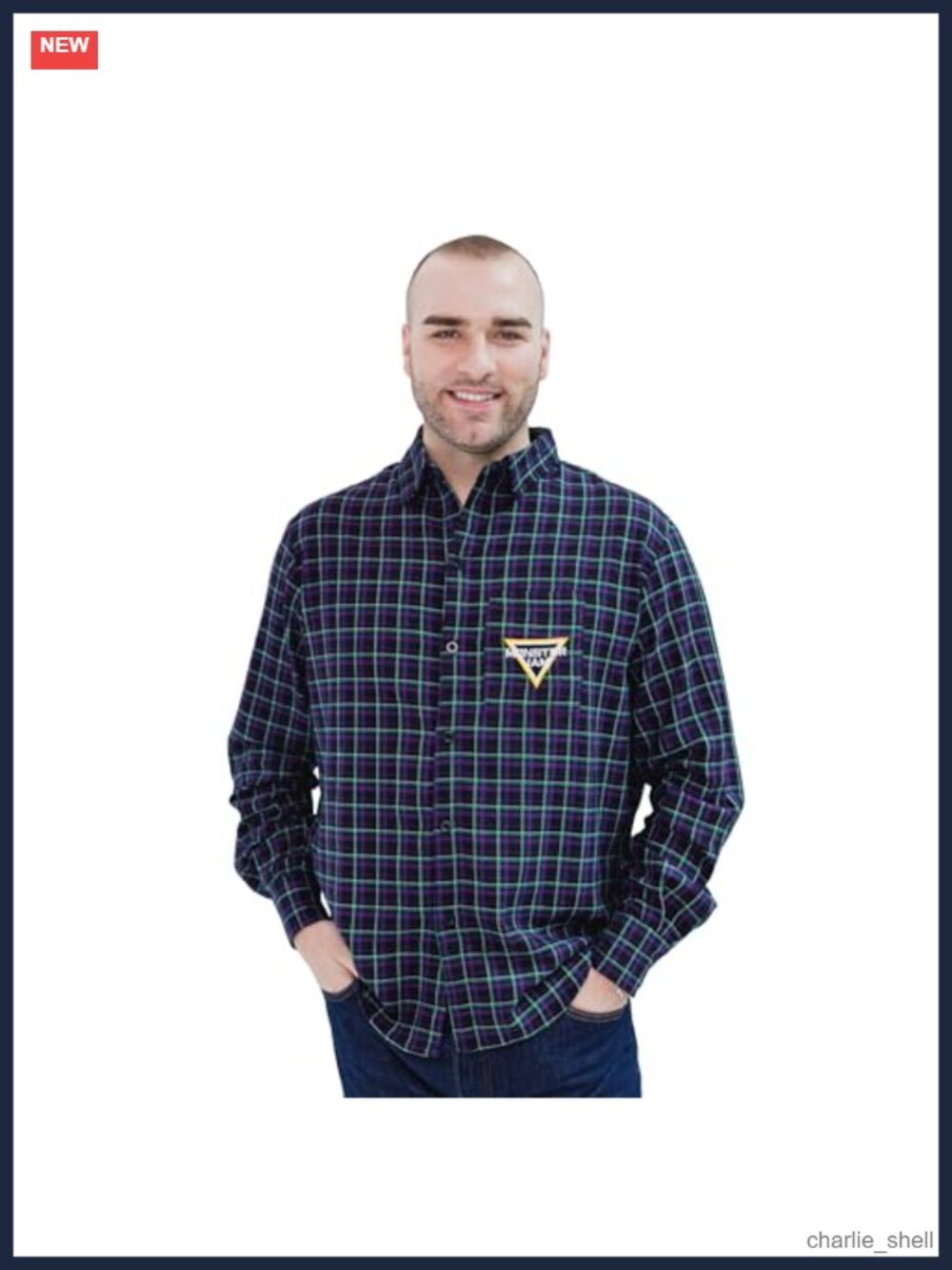 Matching Family Flannel Button Down Shirt Long Sleeve Plaid